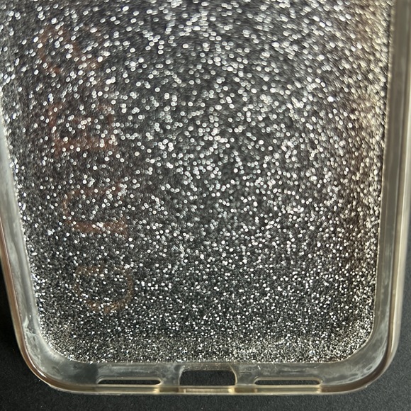 GUESS💫 Gold Pink Glitter Gradient Case /Cover iPhone 11 Pro - Picture 12 of 12